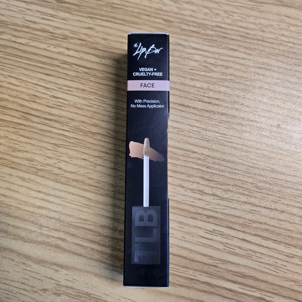 The Lip Bar Vegan Self Setting Concealer Ebony 6:00 Quick Conceal Caffeine